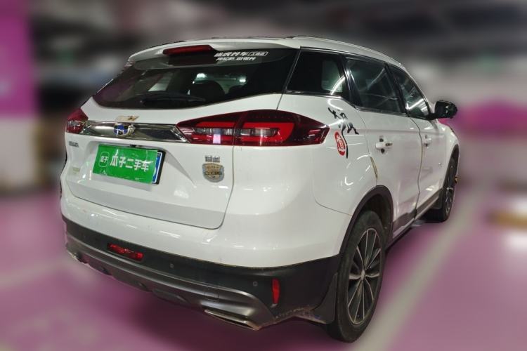 Used Geely Auto Emgrand X7 Sport 2018 1.8TD Automatic Two-Wheel Drive ZhiZun Model with 4G Connectivity Rear Right 45 Deg
