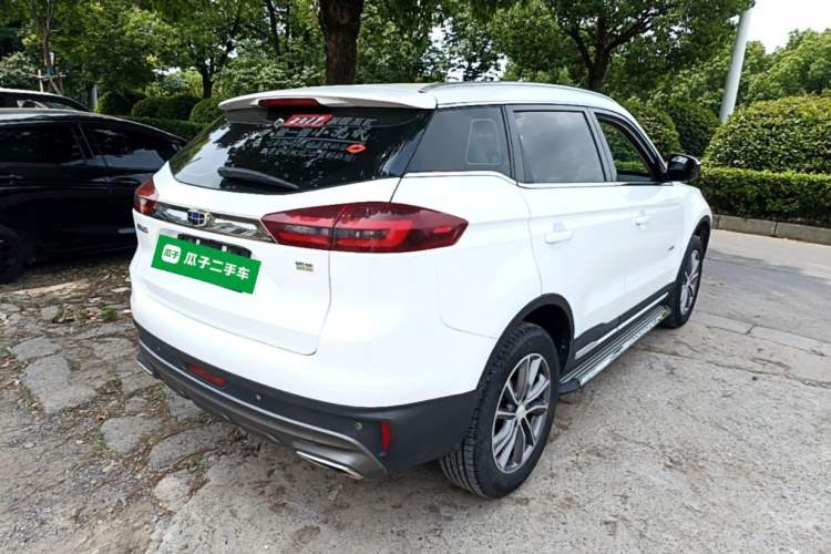 Used Geely Auto Emgrand X7 Sport 2018 1.8TD Automatic Two-Wheel Drive Smart Connect 4G Internet Edition Rear Right 45 Deg