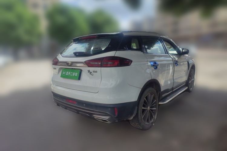 Used Geely Auto Emgrand X7 Sport 2018 1.8TD Automatic Two-Wheel Drive ZhiZun Model with 4G Connectivity Rear Right 45 Deg