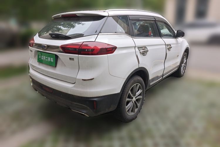 Used Geely Auto Emgrand X7 Sport 2018 1.8TD Automatic Two-Wheel Drive Smart Connect 4G Internet Edition Rear Right 45 Deg