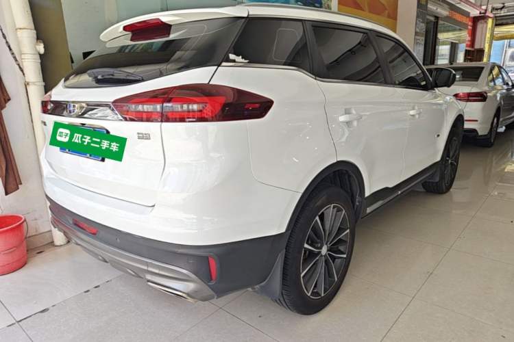 Used Geely Auto Emgrand X7 Sport 2018 1.8TD Automatic Two-Wheel Drive ZhiZun Model with 4G Connectivity Rear Right 45 Deg