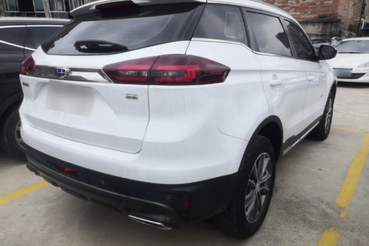 Used Geely Auto Emgrand X7 Sport 2018 1.8TD Automatic Two-Wheel Drive Zhiya Model Rear Right 45 Deg