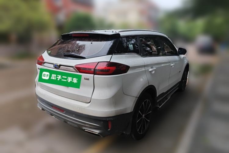 Used Geely Auto Emgrand X7 Sport 2018 1.8TD Automatic Two-Wheel Drive ZhiZun Model with 4G Connectivity Rear Right 45 Deg