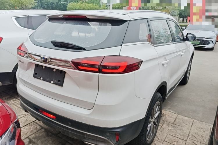 Used Geely Auto Emgrand X7 Sport 2018 1.8TD Automatic Two-Wheel Drive Zhiya Model Rear Right 45 Deg