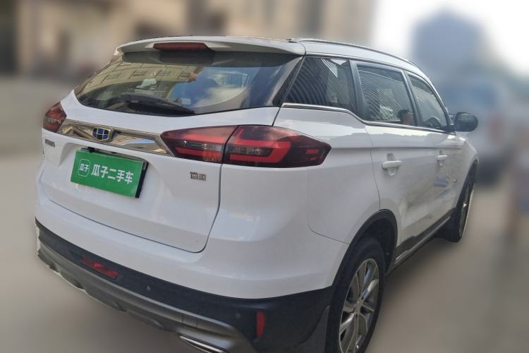 Used Geely Auto Emgrand X7 Sport 2018 1.8TD Automatic Two-Wheel Drive Smart Connect 4G Internet Edition Rear Right 45 Deg