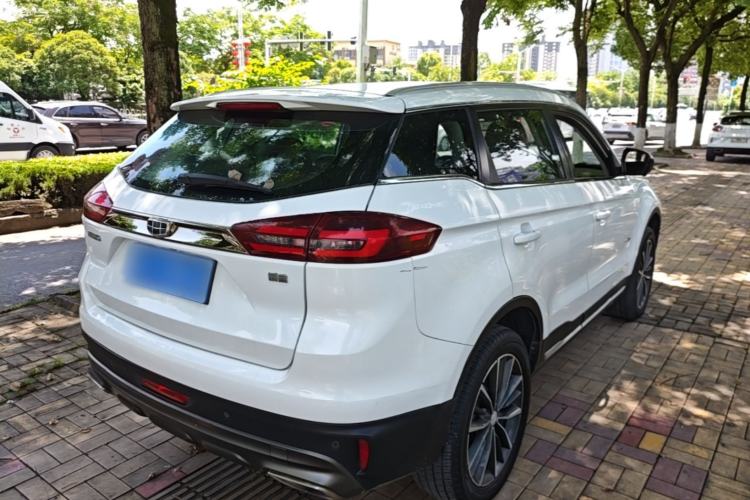 Used Geely Auto Emgrand X7 Sport 2018 1.8TD Automatic Two-Wheel Drive ZhiZun Model with 4G Connectivity Rear Right 45 Deg