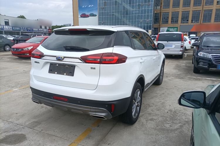 Used Geely Auto Emgrand X7 Sport 2018 1.8TD Automatic Two-Wheel Drive Smart Connect 4G Internet Edition Rear Right 45 Deg