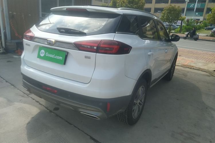 Used Geely Auto Emgrand X7 Sport 2018 1.8TD Automatic Two-Wheel Drive Zhiya Model Rear Right 45 Deg