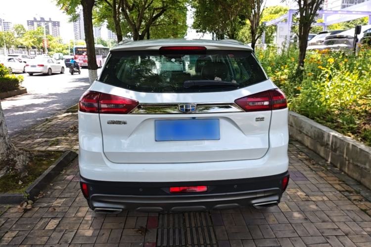 Used Geely Auto Emgrand X7 Sport 2018 1.8TD Automatic Two-Wheel Drive ZhiZun Model with 4G Connectivity Rear