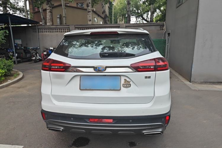Used Geely Auto Emgrand X7 Sport 2018 1.8TD Automatic Two-Wheel Drive ZhiZun Model with 4G Connectivity Rear