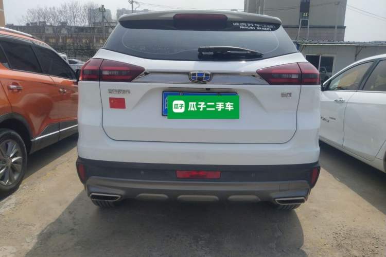 Used Geely Auto Emgrand X7 Sport 2018 1.8TD Automatic Two-Wheel Drive Smart Connect 4G Internet Edition Rear