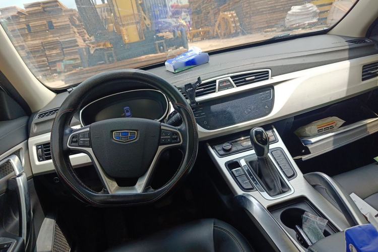 Used Geely Auto Emgrand X7 Sport 2018 1.8TD Automatic Two-Wheel Drive Smart Connect 4G Internet Edition Steering Wheel