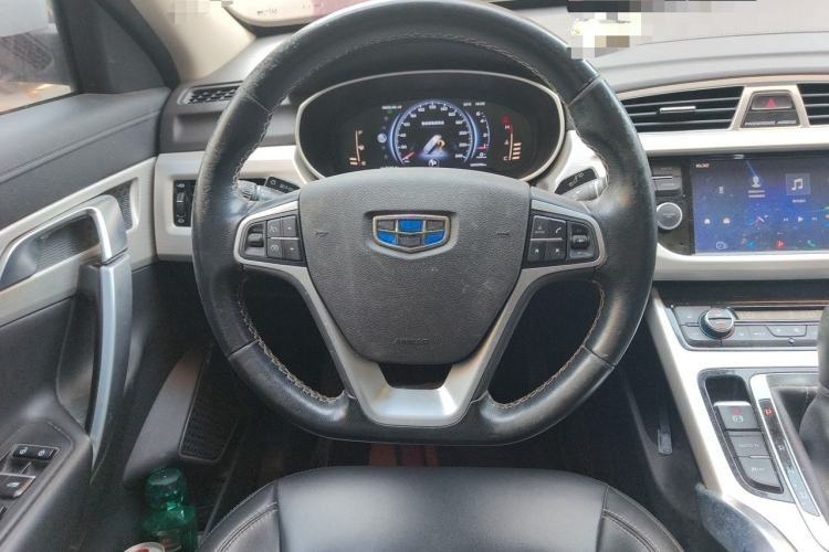 Used Geely Auto Emgrand X7 Sport 2018 Revised Version 1.8TD Automatic Two-Wheel Drive Smart Connectivity 4G-Enabled Edition Steering Wheel