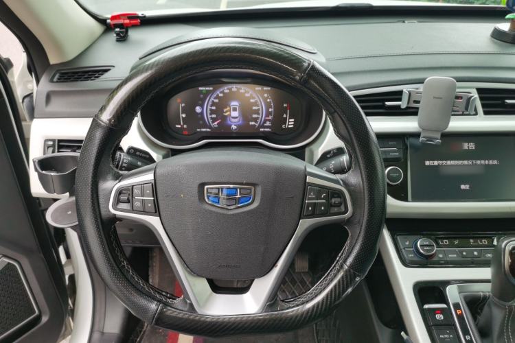 Used Geely Auto Emgrand X7 Sport 2018 1.8TD Automatic Two-Wheel Drive Smart Connect 4G Internet Edition Steering Wheel