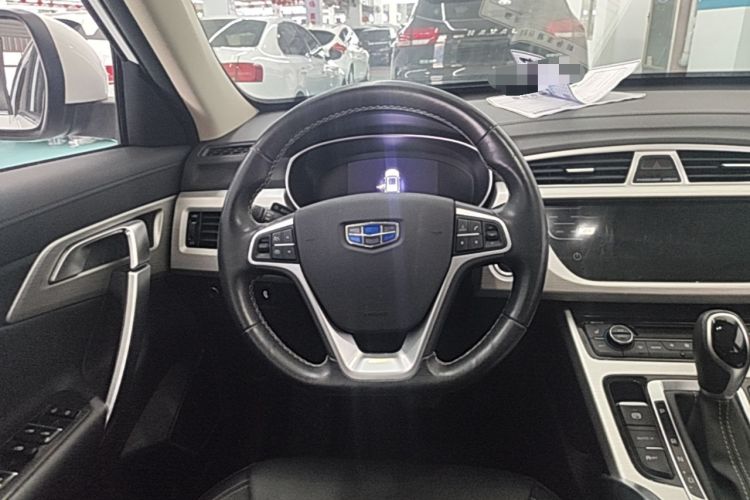 Used Geely Auto Emgrand X7 Sport 2018 1.8TD Automatic Two-Wheel Drive Smart Connect 4G Internet Edition Steering Wheel