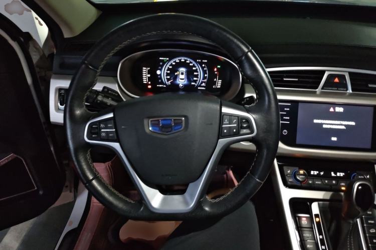 Used Geely Auto Emgrand X7 Sport 2018 1.8TD Automatic Two-Wheel Drive Smart 4G Connected Version Steering Wheel