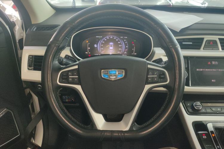 Used Geely Auto Emgrand X7 Sport 2018 1.8TD Automatic Two-Wheel Drive Smart Connect 4G Internet Edition Steering Wheel