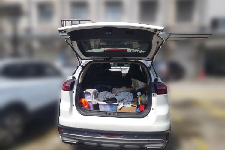 Used Geely Auto Emgrand X7 Sport 2018 1.8TD Automatic Two-Wheel Drive Smart Connect 4G Internet Edition Trunk