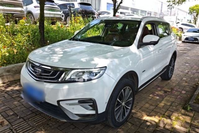 Ojetý Geely Auto Emgrand X7 Sport 2018 1.8TD Automatic Two-Wheel Drive ZhiZun Model with 4G Connectivity