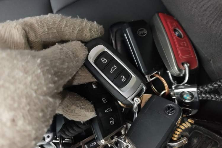 Used Geely Auto Emgrand X7 Sport 2018 2.0L Manual Two-Wheel Drive Zhiya Version Vehicle Key