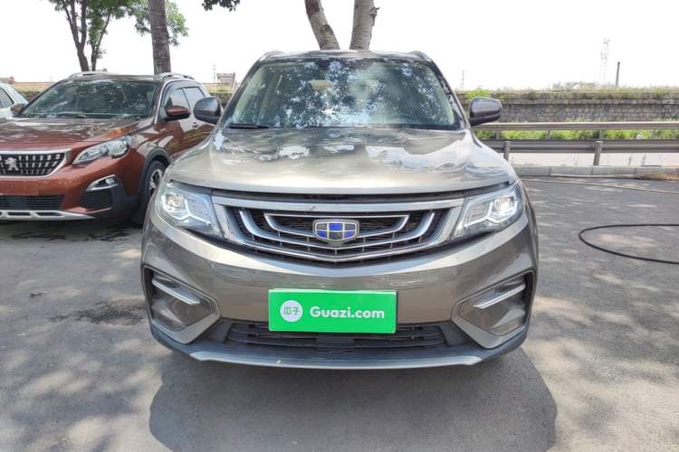 Used Geely Auto Emgrand X7 Sport 2018 1.8TD Automatic Two-Wheel Drive Smart Connect 4G Internet Edition Front