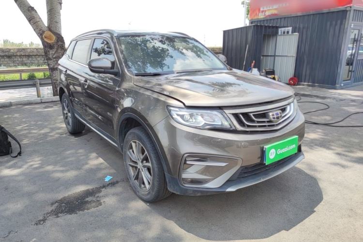 Used Geely Auto Emgrand X7 Sport 2018 1.8TD Automatic Two-Wheel Drive Smart Connect 4G Internet Edition Front Right 45 Deg