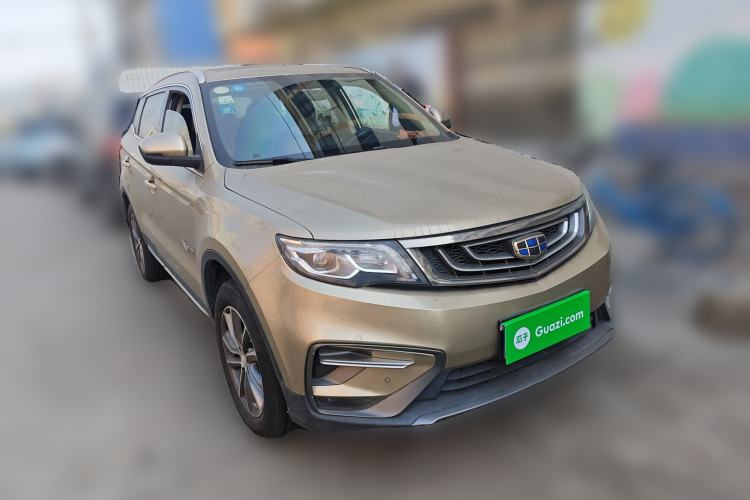 Used Geely Auto Emgrand X7 Sport 2018 1.8TD Automatic Two-Wheel Drive Smart Connect 4G Internet Edition Front Right 45 Deg
