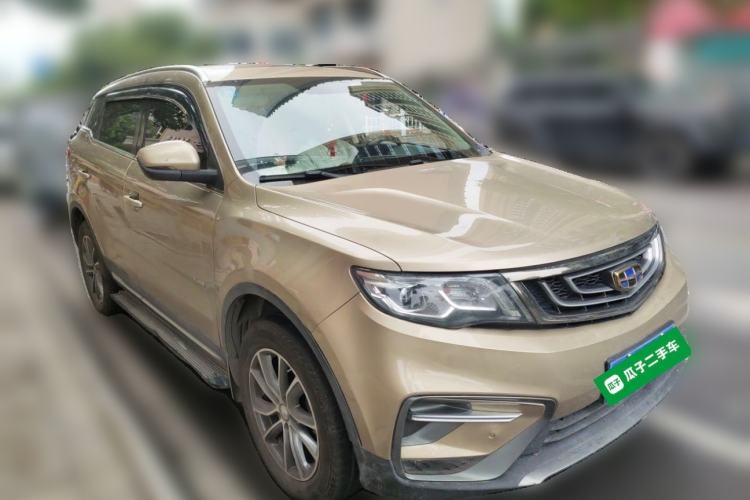 Used Geely Auto Emgrand X7 Sport 2018 1.8TD Automatic Two-Wheel Drive Smart Connect 4G Internet Edition Front Right 45 Deg