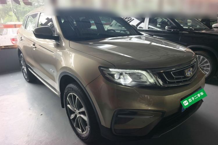 Used Geely Auto Emgrand X7 Sport 2018 1.8TD Automatic Two-Wheel Drive Smart Connect 4G Internet Edition Front Right 45 Deg
