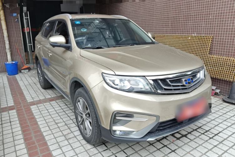 Used Geely Auto Emgrand X7 Sport 2018 1.8TD Automatic Two-Wheel Drive Smart 4G Connected Version Front Right 45 Deg