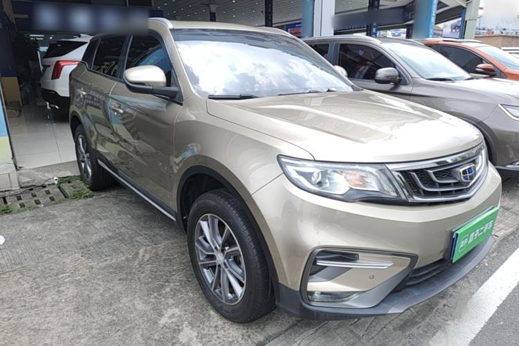 Used Geely Auto Emgrand X7 Sport 2018 1.8TD Automatic Two-Wheel Drive Smart Connect 4G Internet Edition Front Right 45 Deg