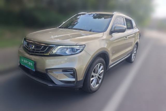 Used Geely Auto Emgrand X7 Sport 2018 1.8TD Automatic Two-Wheel Drive Smart Connect 4G Internet Edition
