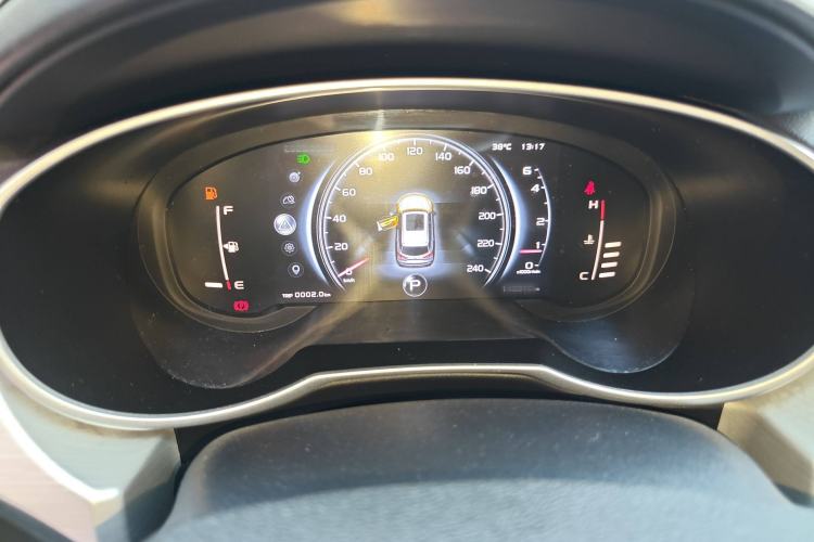 Used Geely Auto Emgrand X7 Sport 2018 1.8TD Automatic Two-Wheel Drive Smart Connect 4G Internet Edition Instrument Cluster