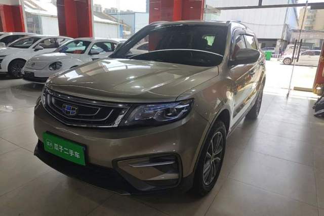Used Geely Auto Emgrand X7 Sport 2018 1.8TD Automatic Two-Wheel Drive Smart Connect 4G Internet Edition