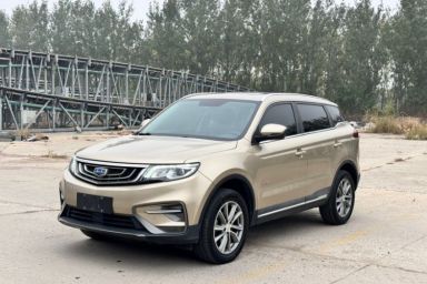 Used Geely Auto Emgrand X7 Sport 2018 1.8TD Automatic Two-Wheel Drive Smart Connect 4G Internet Edition