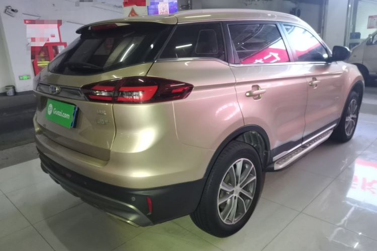 Used Geely Auto Emgrand X7 Sport 2018 1.8TD Automatic Two-Wheel Drive Zhiya Model Rear Right 45 Deg