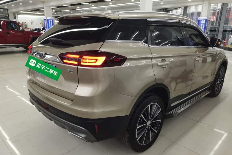 Used Geely Auto Emgrand X7 Sport 2018 1.8TD Automatic All-Wheel-Drive ZhiZun Model with 4G Connectivity Rear Right 45 Deg