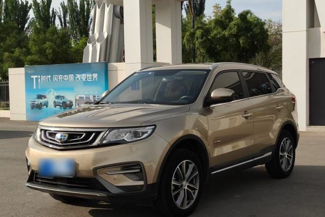 Used Geely Auto Emgrand X7 Sport 2018 1.8TD Automatic Two-Wheel Drive Smart Connect 4G Internet Edition