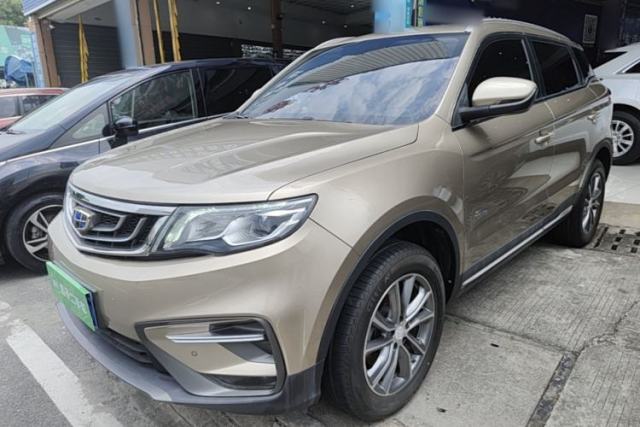 Used Geely Auto Emgrand X7 Sport 2018 1.8TD Automatic Two-Wheel Drive Smart Connect 4G Internet Edition