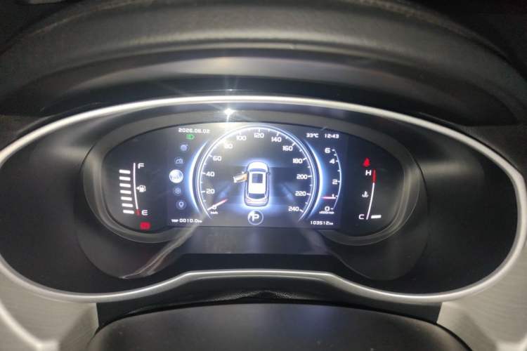 Used Geely Auto Emgrand X7 Sport 2020 1.8TD DCT Two-Wheel Drive Smart Connect 4G-Enabled Version Instrument Cluster