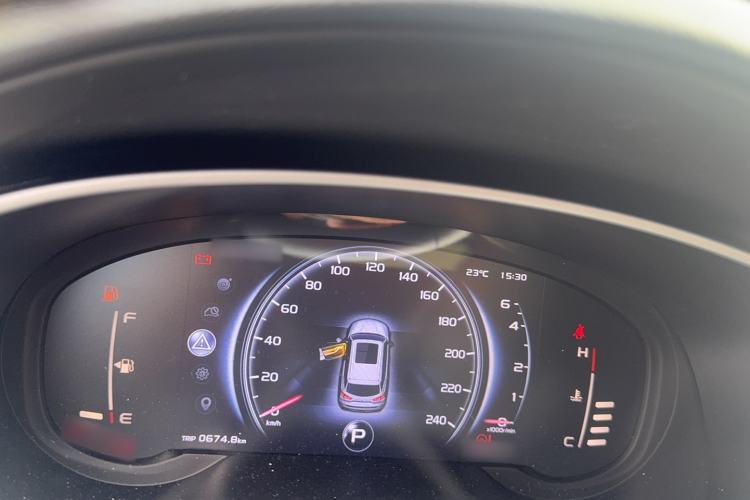 Used Geely Auto Emgrand X7 Sport 2020 1.8TD DCT Two-Wheel Drive Smart Connect 4G-Enabled Version Instrument Cluster