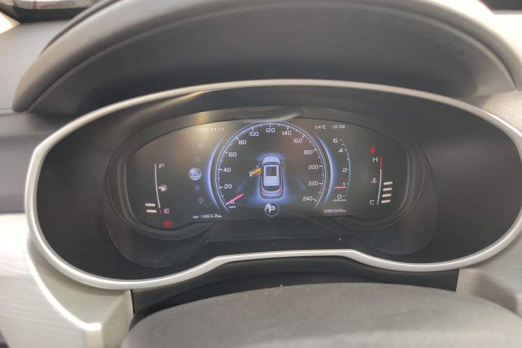 Used Geely Auto Emgrand X7 Sport 2020 1.8TD DCT Two-Wheel Drive Smart Connect 4G-Enabled Version Instrument Cluster