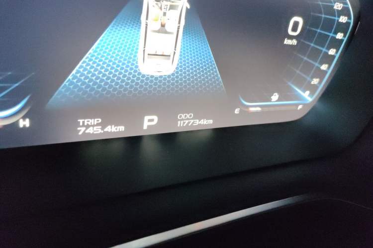 Used Geely Auto Emgrand X7 Sport 2020 1.8TD DCT ZhiZun PRO Odometer Close Up