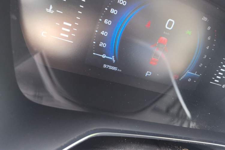 Used Geely Auto Emgrand X7 Sport 2020 1.8TD DCT Smart Connect PRO Odometer Close Up