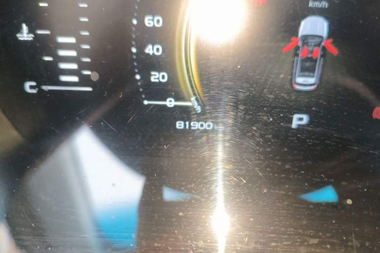 Used Geely Auto Emgrand X7 Sport 2020 1.8TD DCT Smart Connect PRO Odometer Close Up