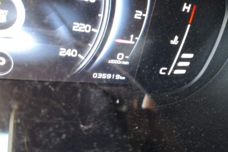 Used Geely Auto Emgrand X7 Sport 2020 1.8TD DCT Two-Wheel Drive Smart Connect 4G-Enabled Version Odometer Close Up