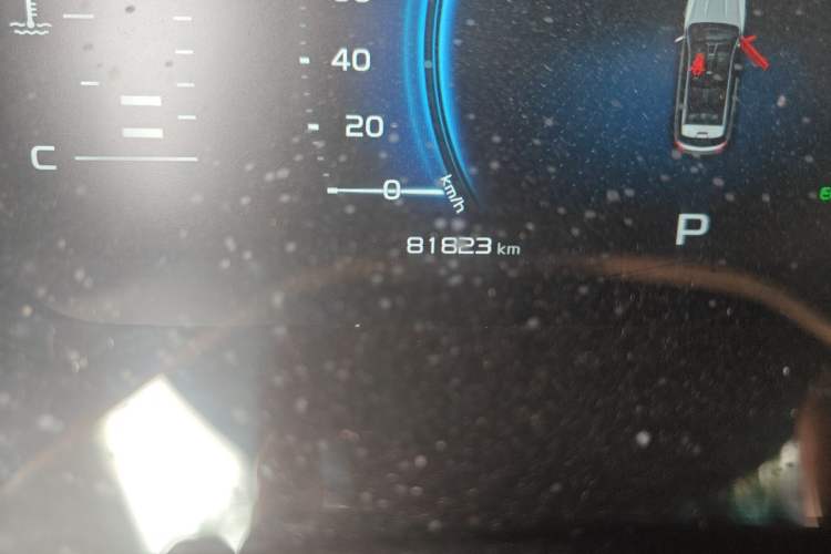 Used Geely Auto Emgrand X7 Sport 2020 1.8TD DCT Smart PRO Odometer Close Up