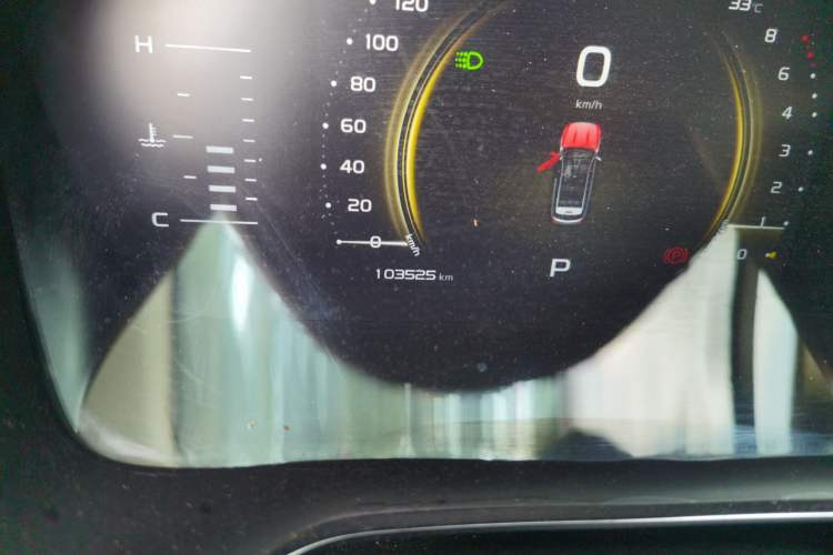 Used Geely Auto Emgrand X7 Sport 2020 1.5TD Automatic Smart Connect PRO Odometer Close Up