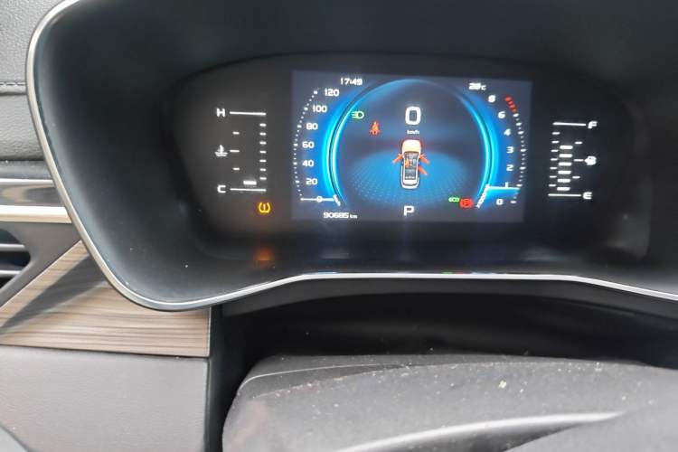 Used Geely Auto Emgrand X7 Sport 2020 1.8TD DCT Smart PRO Odometer Close Up