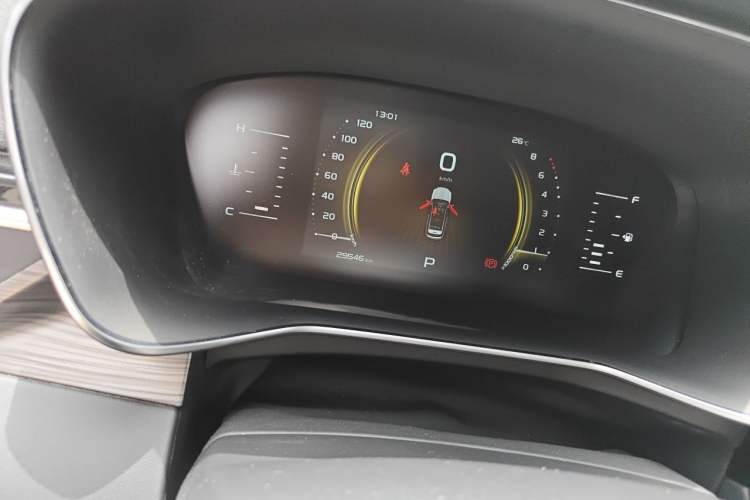 Used Geely Auto Emgrand X7 Sport 2020 1.8TD DCT Smart Connect PRO Odometer Close Up